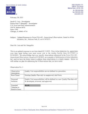 483 Response Avlon, Melrose Park | January 2023