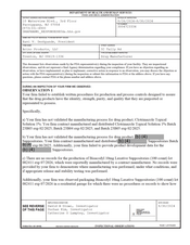 FDA 483 Acino Products, Trenton | August 2024