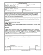 FDA 483 Adroit Medical Systems, Loudon | July 2017