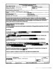 FDA 483 Advanced Pharma, Houston | July 2016