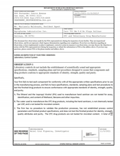 FDA 483 Agropharma Laboratories, Salinas | November 2021