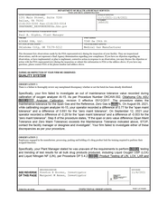 FDA 483 AIRGAS USA, Oklahoma City | November 2021