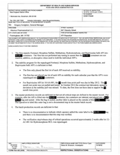 FDA 483 Alaunus Pharmaceutical, Framingham | November 2012