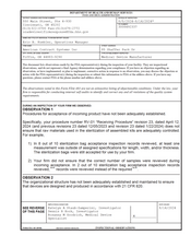FDA 483 American Contract Systems, Tiffin | August 2024