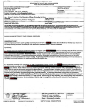 FDA 483 American National Red Cross National Testing  | 2010