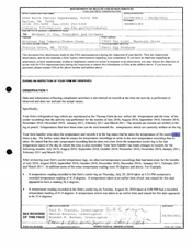 FDA 483 Arkansas Egg -Thomas Farms, Prairie Grove | Apr 2011