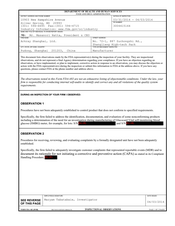 FDA 483 Arkray Shanghai, Pudong, Shanghai | April 2014