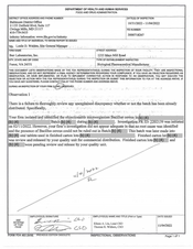 FDA 483 Barr Laboratories, Forest | November 2022