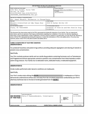 FDA 483 Bhaumik Diversified dba Texas  Pharmacy | Nov 2021