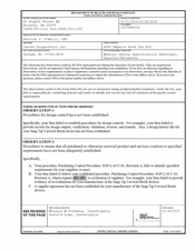 FDA 483 Cancer Diagnostics, Durham | August 2019