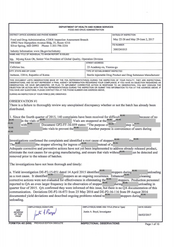 FDA 483 Celltrion, Incheon City | June 2017