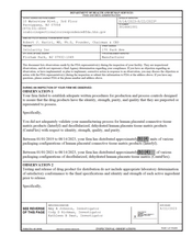 FDA 483 Celularity, Florham Park | August 2023