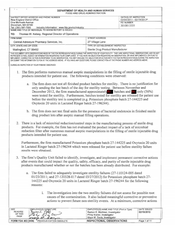 FDA 483 Central Admixture Pharmacy Services | Feb 2013