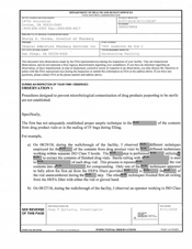 FDA 483 Central Admixture Pharmacy Services | Sep 2018