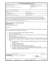 FDA 483 CFB Michigan, Edwardsburg | October 2024