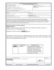 FDA 483 Chandler H. Park, MD, Louisville | January 2021