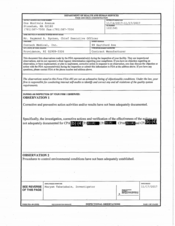 FDA 483 Contech Medical, Providence | November 2017