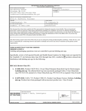 FDA 483 CooperSurgical, Trumbull | July 2021