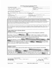 FDA 483 CORENTEC, Seobuk-gu, Cheonan-si | April 2017