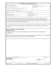 FDA 483 Creation Technologies, Newark | March 2022