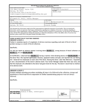 FDA 483 CSL Plasma, Dallas | February 2022