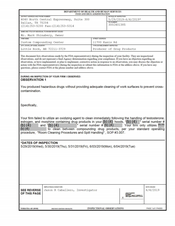 FDA 483 Custom Compounding Center, Little Rock | June 2019