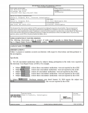 FDA 483 David L. Diuguid, M.D, New York | August 2019