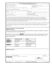 FDA 483 David M. Hyman, M.D, New York | August 2017