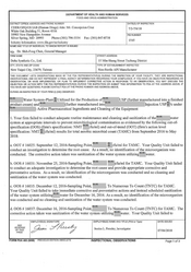 FDA 483 Delta Synthetic, New Taipei City | July 2018