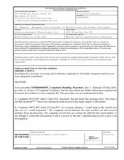 FDA 483 Dominion Aesthetic Technologies, Winter Park | Sep 2022