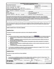 FDA 483 DORO  ( O/S DORO SAFETY & SECURITY, Nepean | 2019