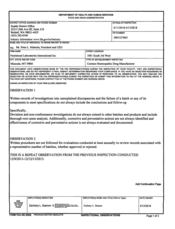 FDA 483 Elite One Source Nutritional Services | Apr 2018