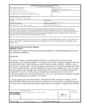 FDA 483 Faretec, Painesville | July 2022