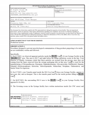 FDA 483 Fresenius Kabi USA, Wilson | June 2023