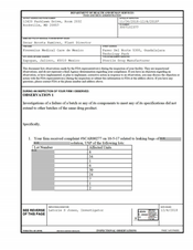 FDA 483 Fresenius Medical Care de Mexico, Zapopan | Dec 2018