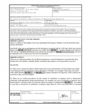 FDA 483 Fresenius Medical Care North America, Ogden | 2020