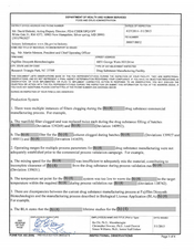 FDA 483 FujiFilm Diosynth Biotechnologies U | May 2015