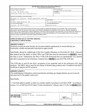 FDA 483 Gordon Laboratories, Carson | November 2018