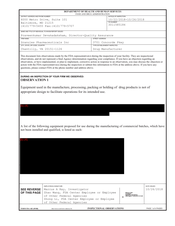 FDA 483 Granules Pharmaceuticals, Chantilly | October 2018