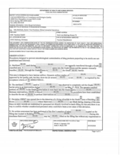 FDA 483 GSK Vaccines, Marburg | May 2018