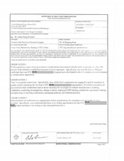 FDA 483 Hangzhou Badi Daily Use Chemical, Huzhou | Mar 2019