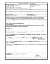 FDA 483 Hendrick Regional Laboratory Transfusion Serv | 2022