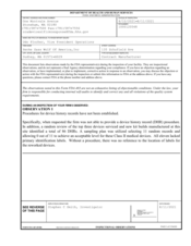 FDA 483 Henke Sass Wolf Of America, Dudley | August 2021