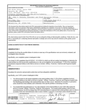 FDA 483 Hill-Rom, Batesville | February 2014