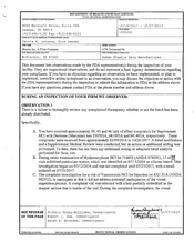 FDA 483 Hospira, McPherson | October 2017