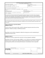 FDA 483 Humanoptics Ag, Sankt Augustin | April 2018