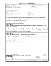 FDA 483 Immune & Genetics Protocols, Ocala | November 2023