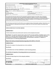 FDA 483 Isolux, Naples | November 2015