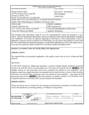 FDA 483 Isomedix Operations, Libertyville | September 2023