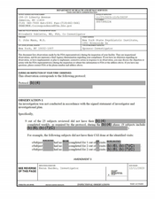 FDA 483 J. John Mann, M.D, New York | December 2023